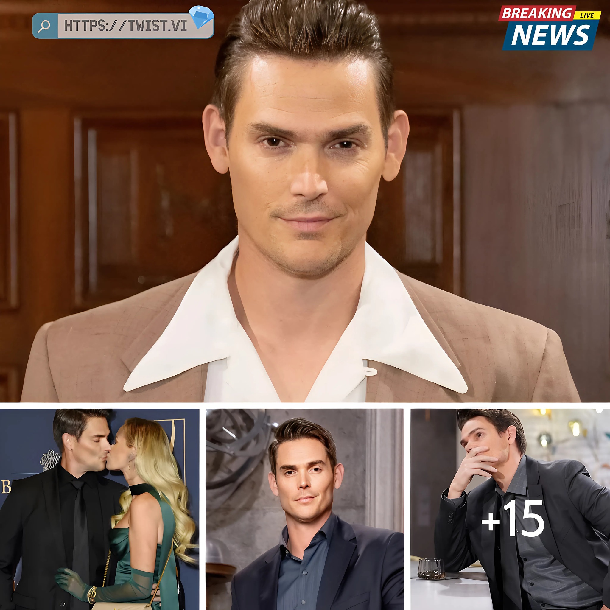 8Congrats! Young & Restless’ Mark Grossman counts down to the stork’s delivery of his newest family member. #YR