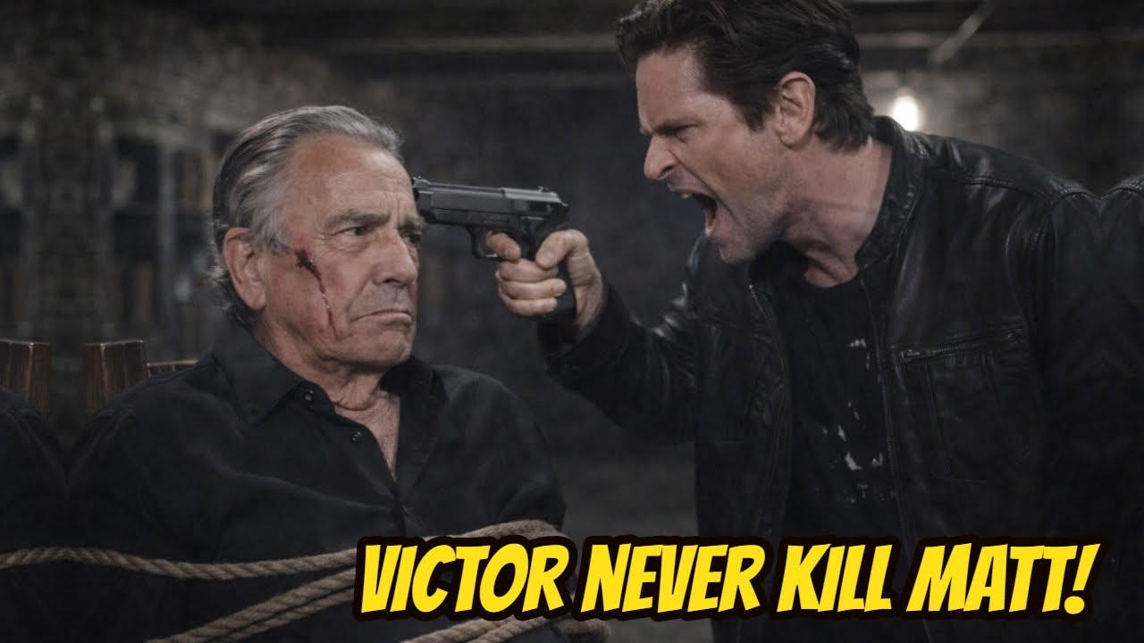Matt tells Victor the secret about his mother - Shoot Victor dead Young And The Restless Spoilers