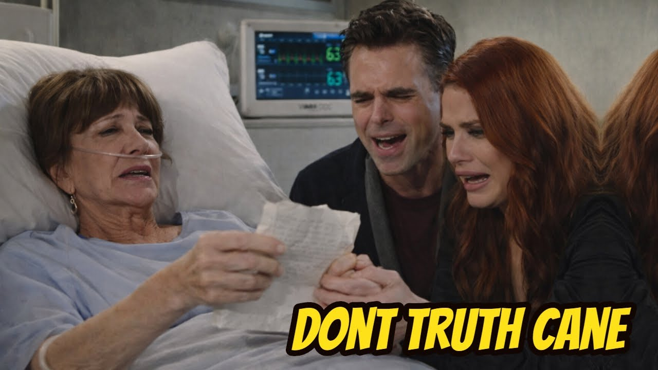 Jill reveals a shocking secret about Cane- Billy and Sally must kill Cane The Young And The Restless