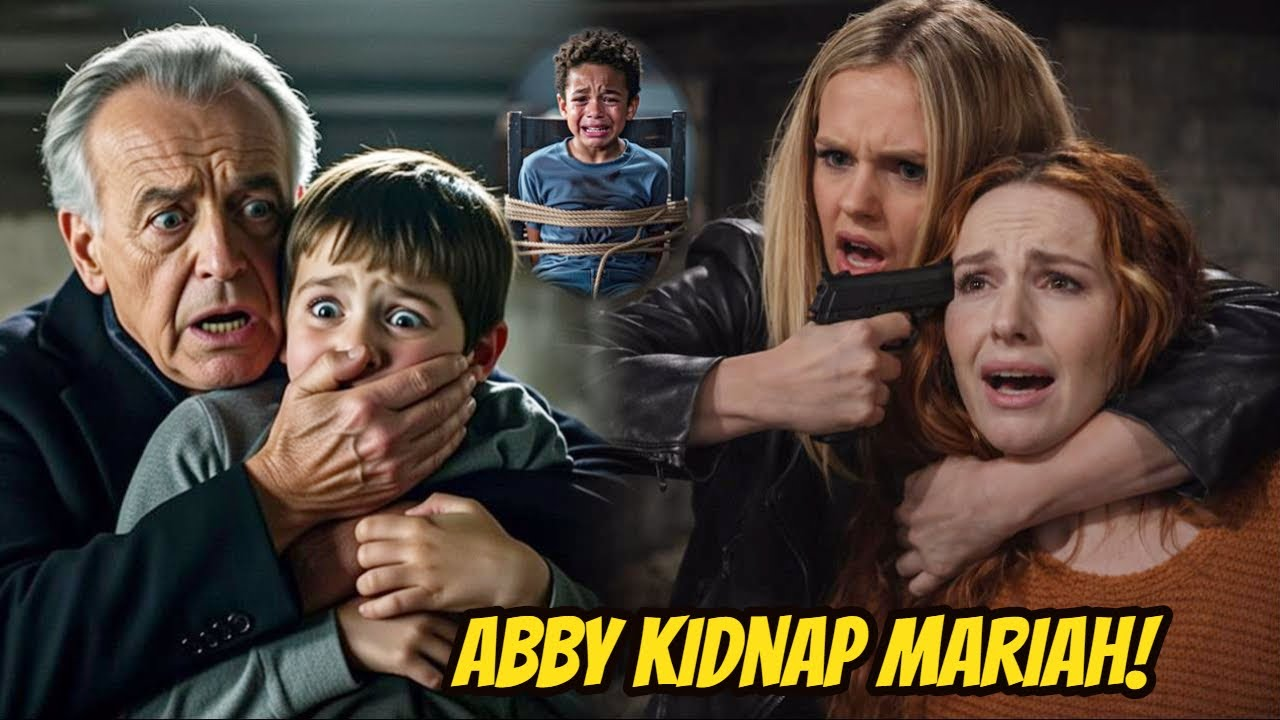 Abby points a gun at Mariah and makes her confess everything - Ian is holding Dominic captive Y&R